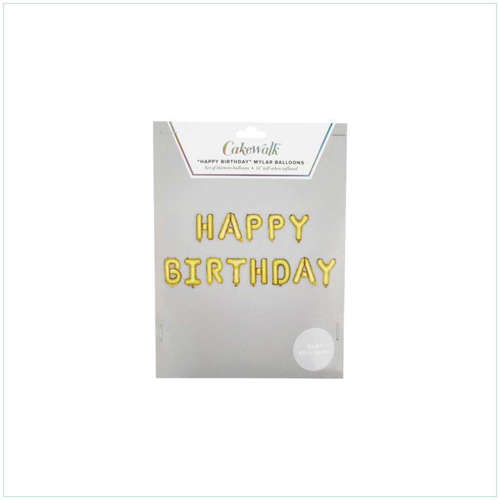 "Happy Birthday" Mylar Balloons