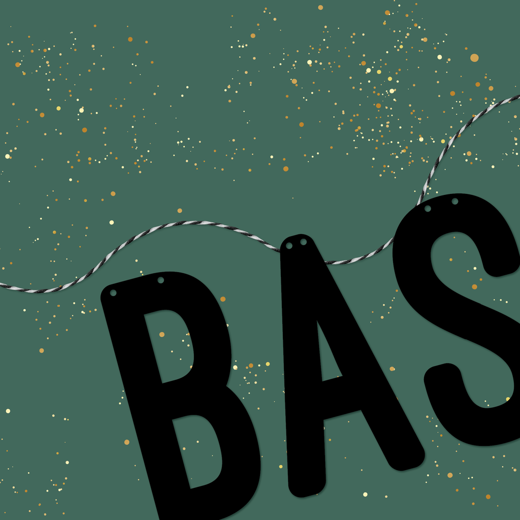 "Basic Witch" Halloween Banner — HANDMADE