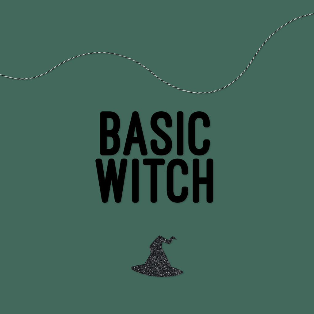 "Basic Witch" Halloween Banner