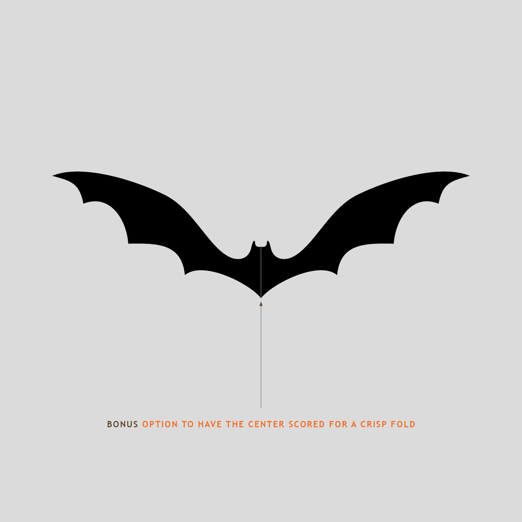 Halloween Paper Bats, 36-Pack — HANDMADE