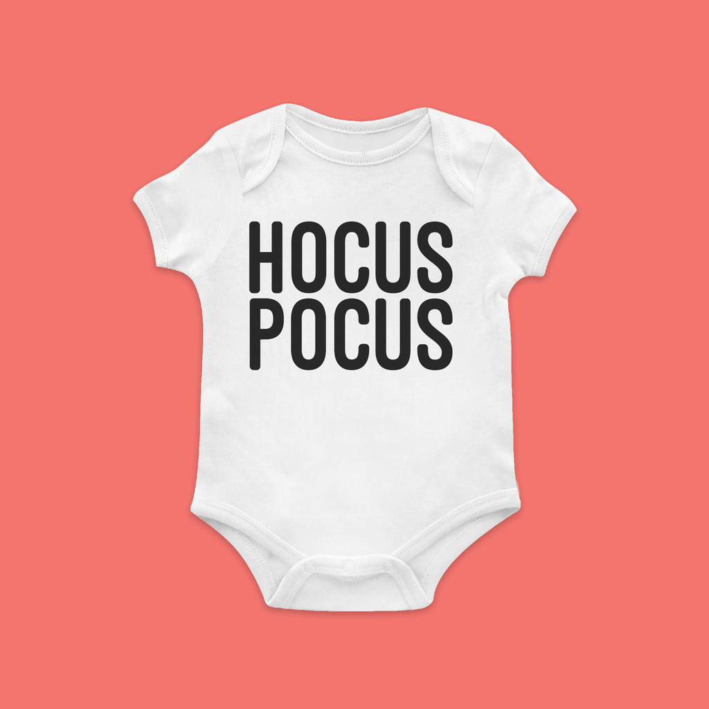 "Hocus Pocus" Halloween Baby Bodysuit