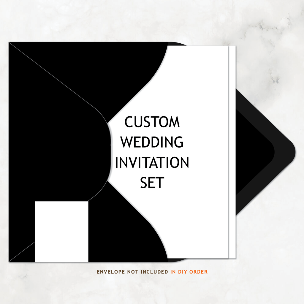 Custom Wedding Invitation Set — DIY or PRINTED