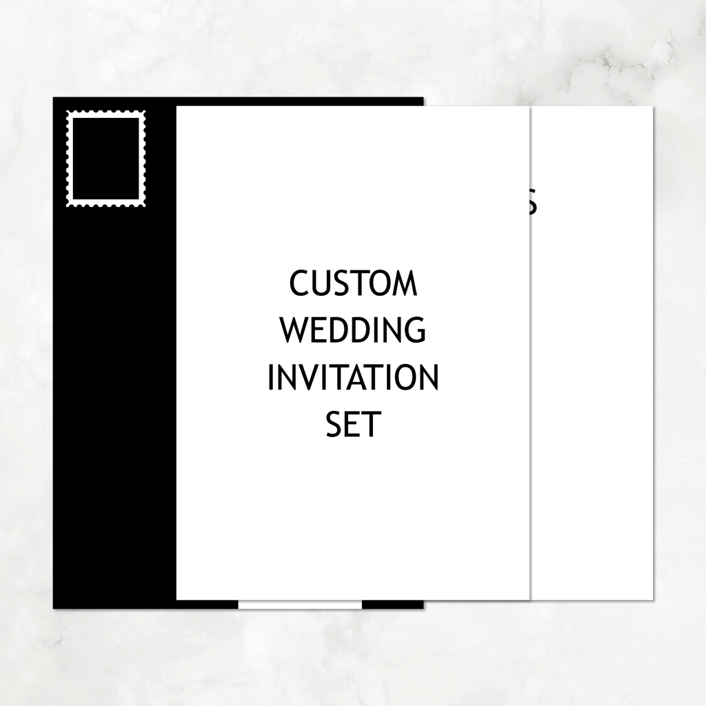 Custom Wedding Invitation Set