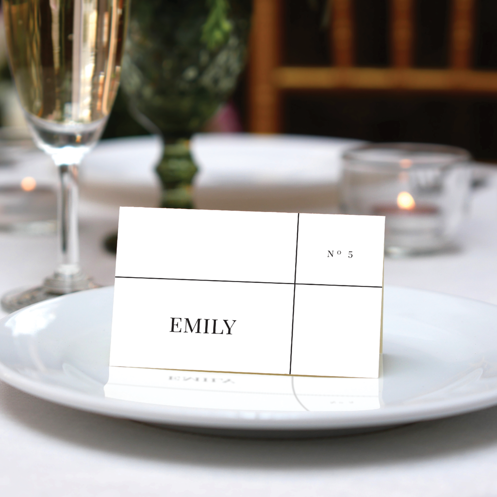 Arch Wedding Place Cards, Photo