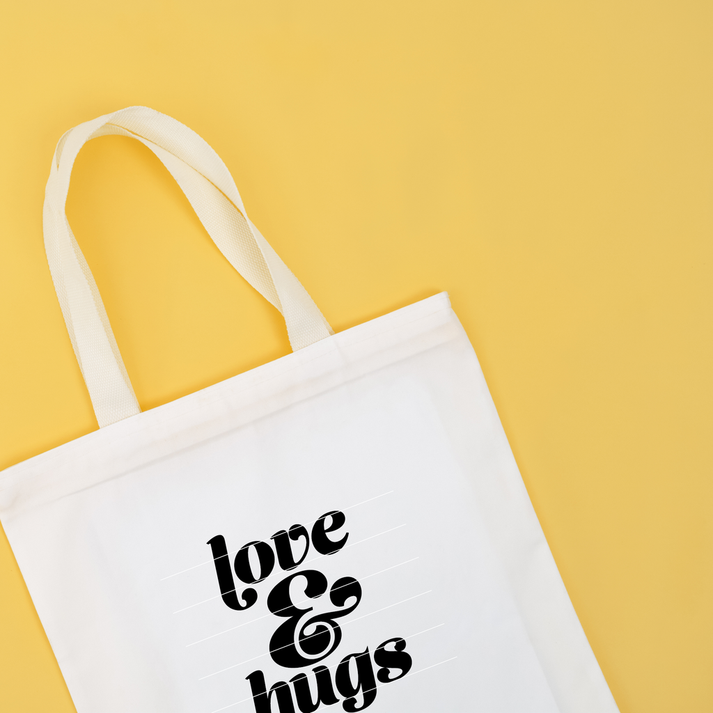 "Love & Hugs" SVG Cut File