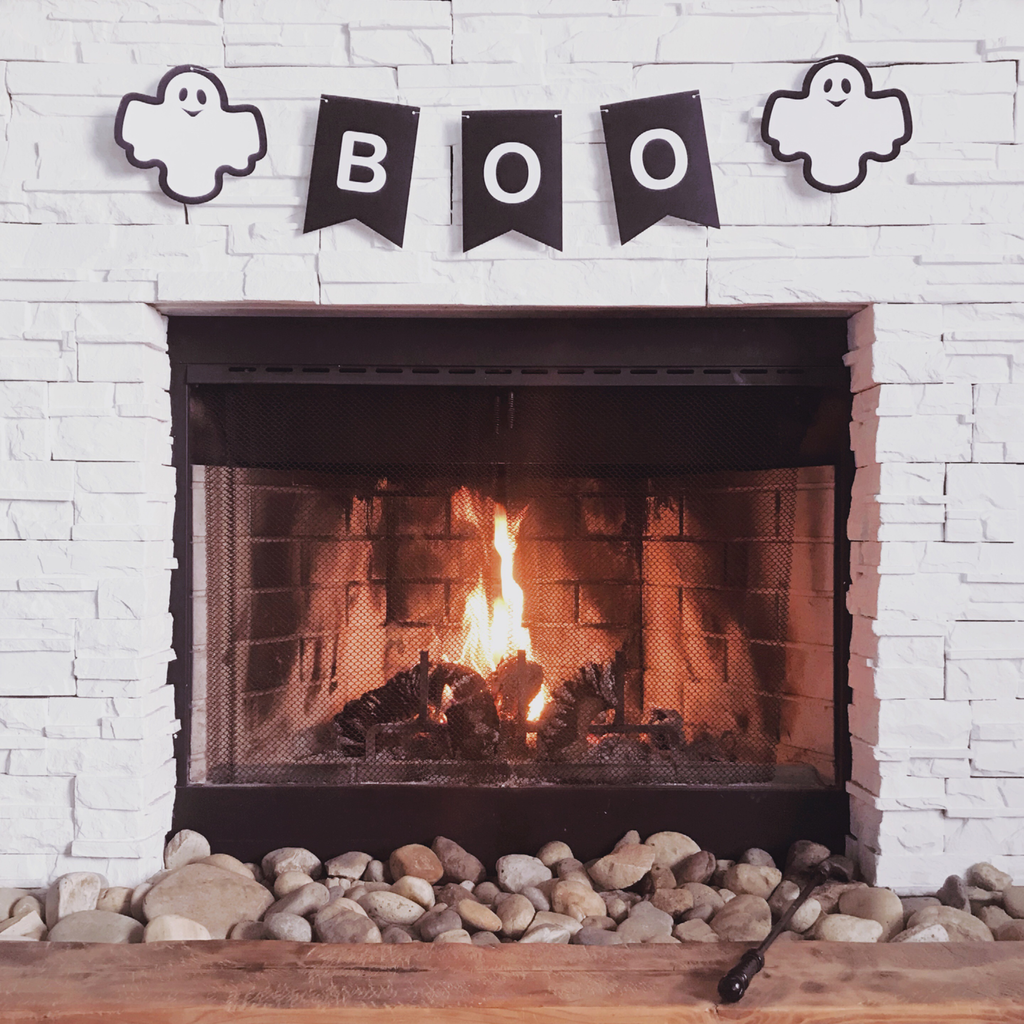 Free Printable :: Halloween Boo Banner