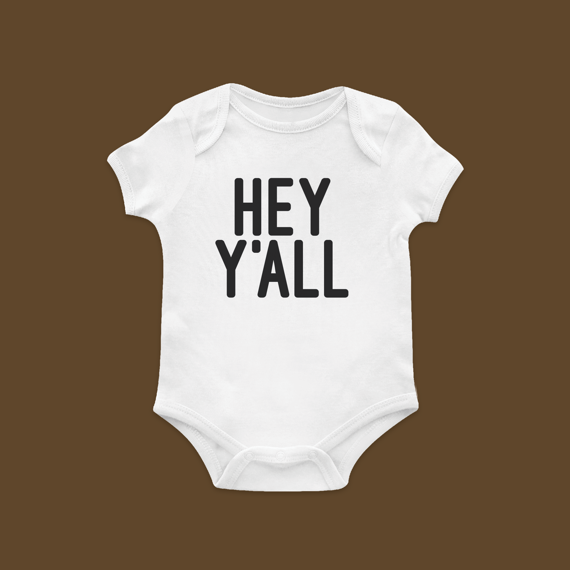 Hey Y'all Baby Bodysuit — HANDMADE – SquaredHeart