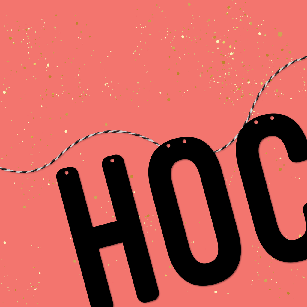 "Hocus Pocus" Halloween Banner — HANDMADE