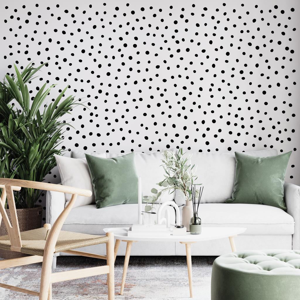 Irregular Dots Wall Decals, Removable