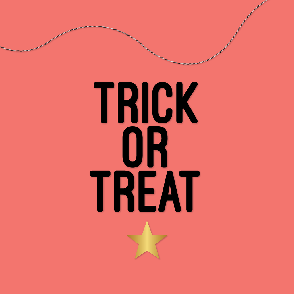 "Trick Or Treat" Halloween Banner